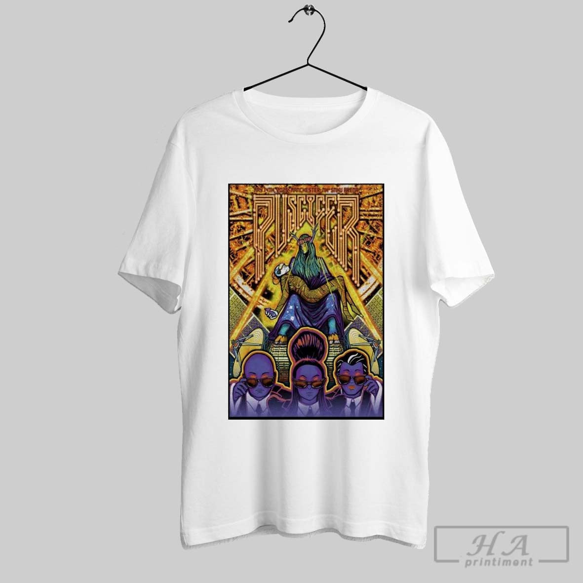 Official Poster Puscifer Snhu Arena Manchester Nh May - Adult & Kids T-Shirts, Sweatshirts & Hoodies apparel design preview 1