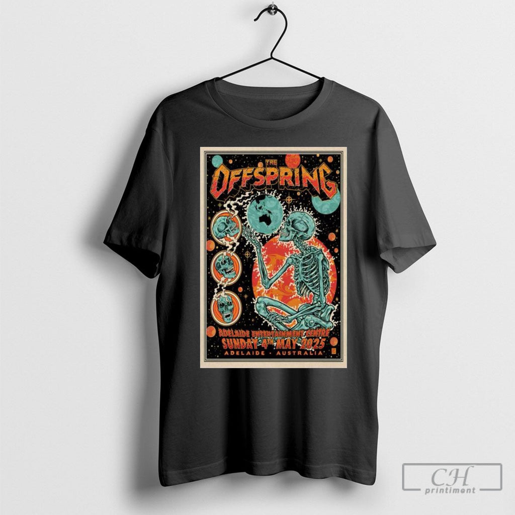 Official Poster The Offspring Adelaide Entertainment - Adult & Kids T-Shirts, Sweatshirts & Hoodies apparel design preview 1