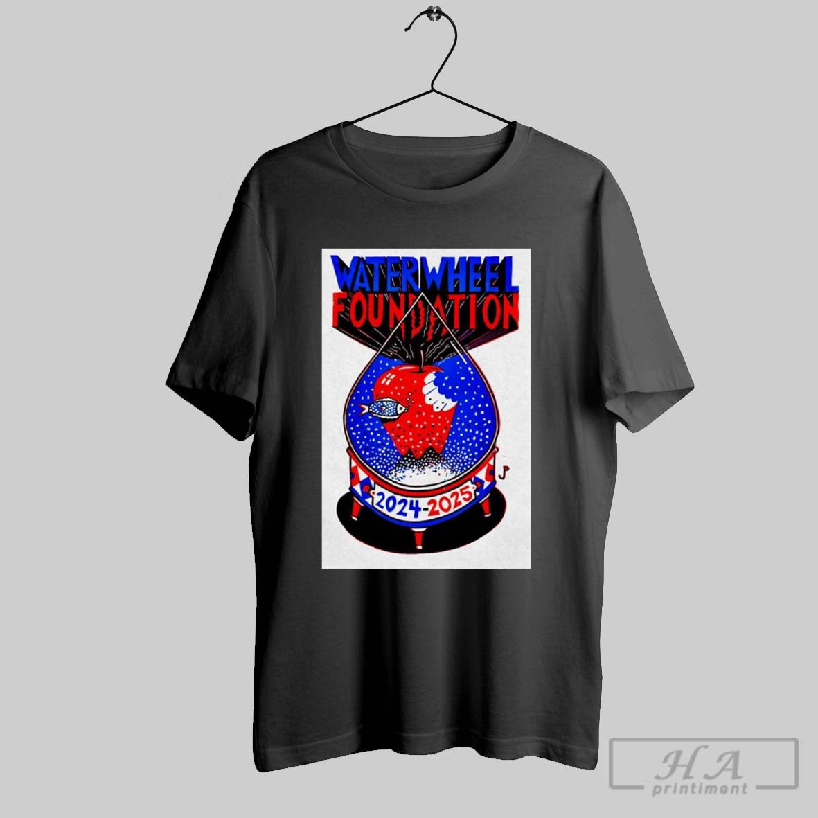 Official Poster Waterwheel Foundation December 30 - Adult & Kids T-Shirts, Sweatshirts & Hoodies apparel design preview 1