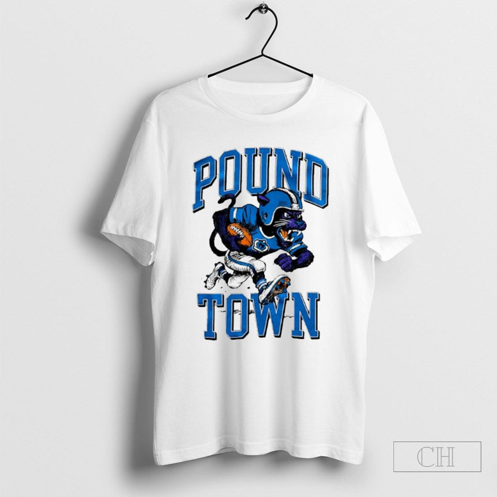 Official Pound Town Panther Football - Adult & Kids T-Shirts, Sweatshirts & Hoodies apparel design preview 1