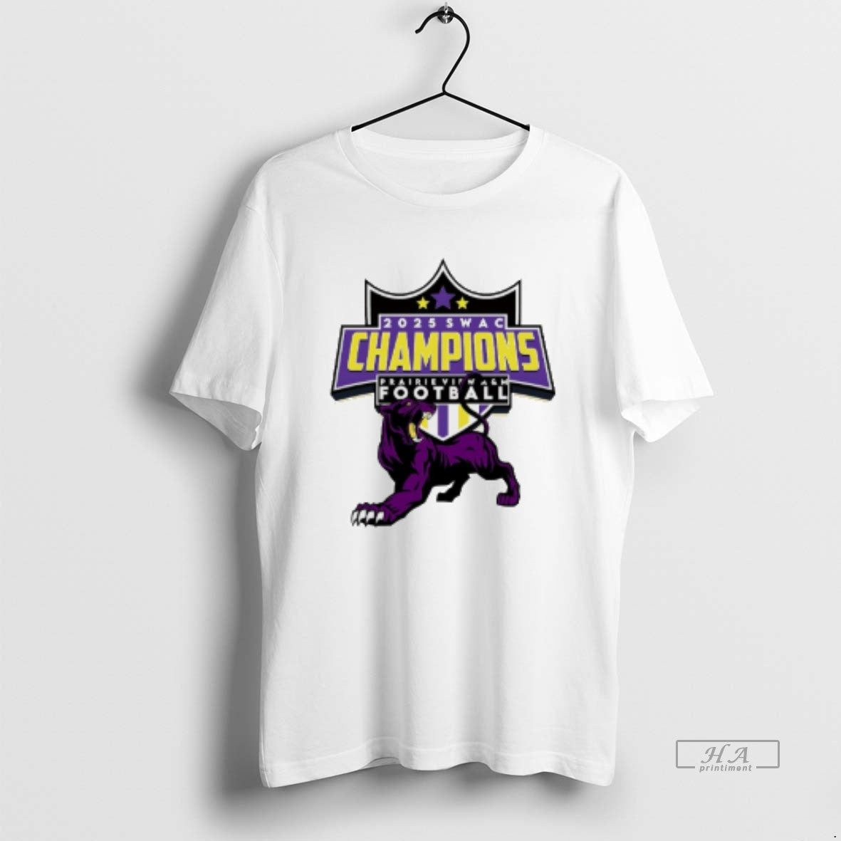Official Prairie View Am Football 2025 Swac Champions - Adult & Kids T-Shirts, Sweatshirts & Hoodies apparel design preview 1