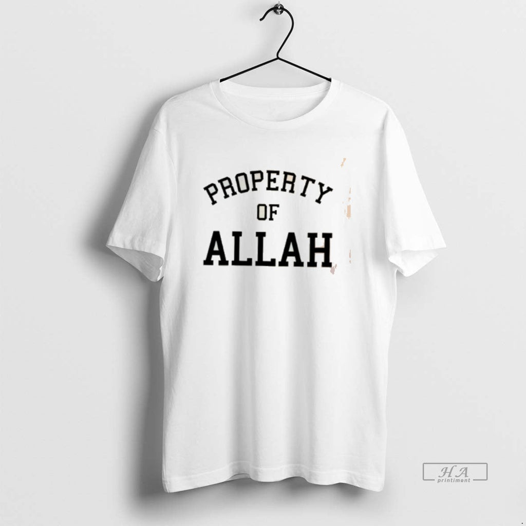 Official Property Of Allah - Adult & Kids T-Shirts, Sweatshirts & Hoodies apparel design preview 1