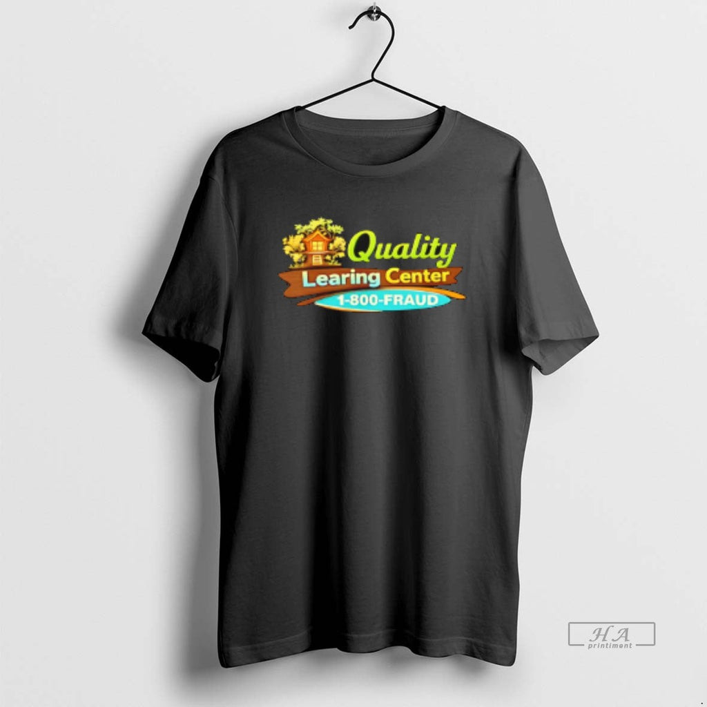 Official Quality Learing Center Parody Logo - Adult & Kids T-Shirts, Sweatshirts & Hoodies apparel design preview 1