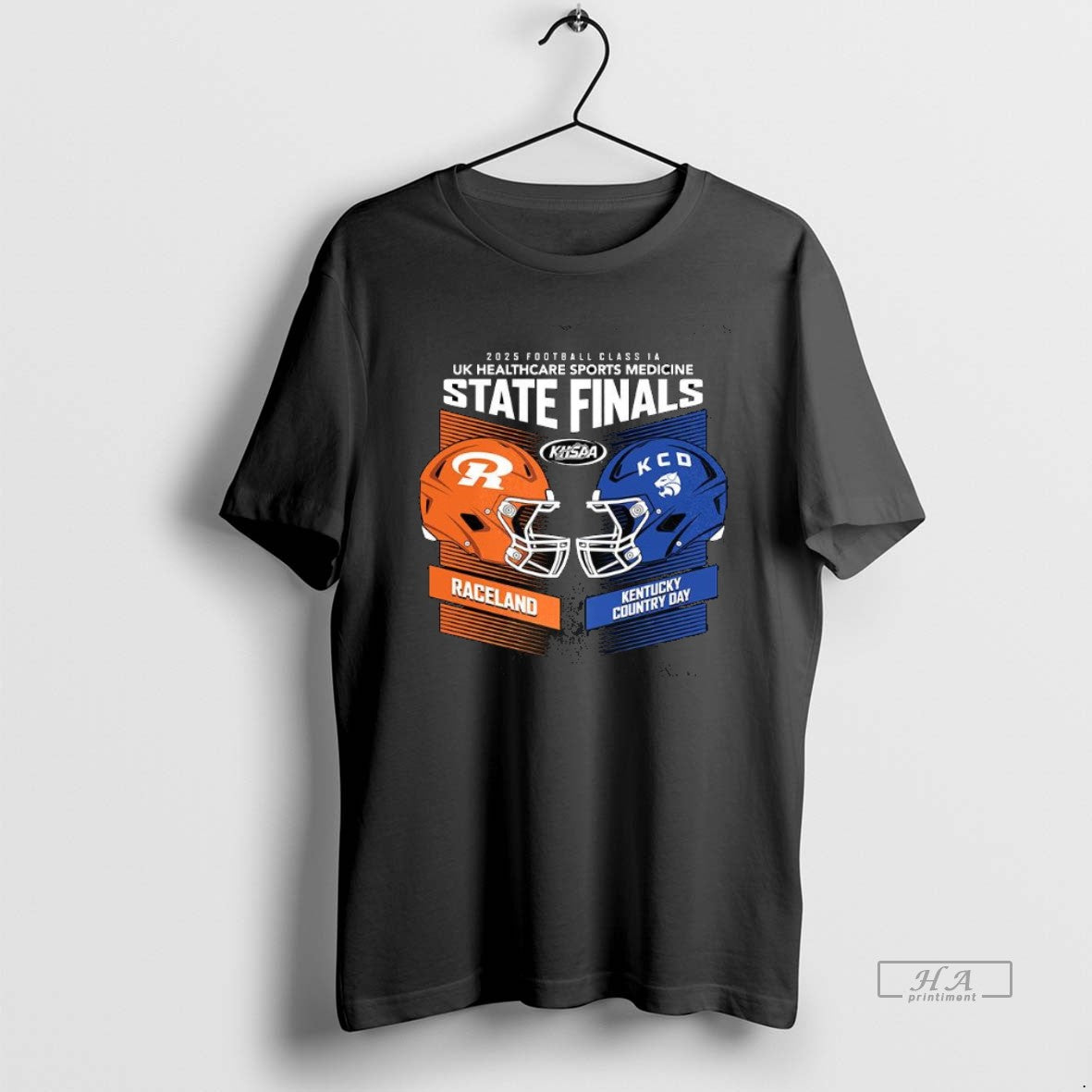 Official Raceland Vs Kentucky Country Day 2025 Khsaa - Adult & Kids T-Shirts, Sweatshirts & Hoodies apparel design preview 1