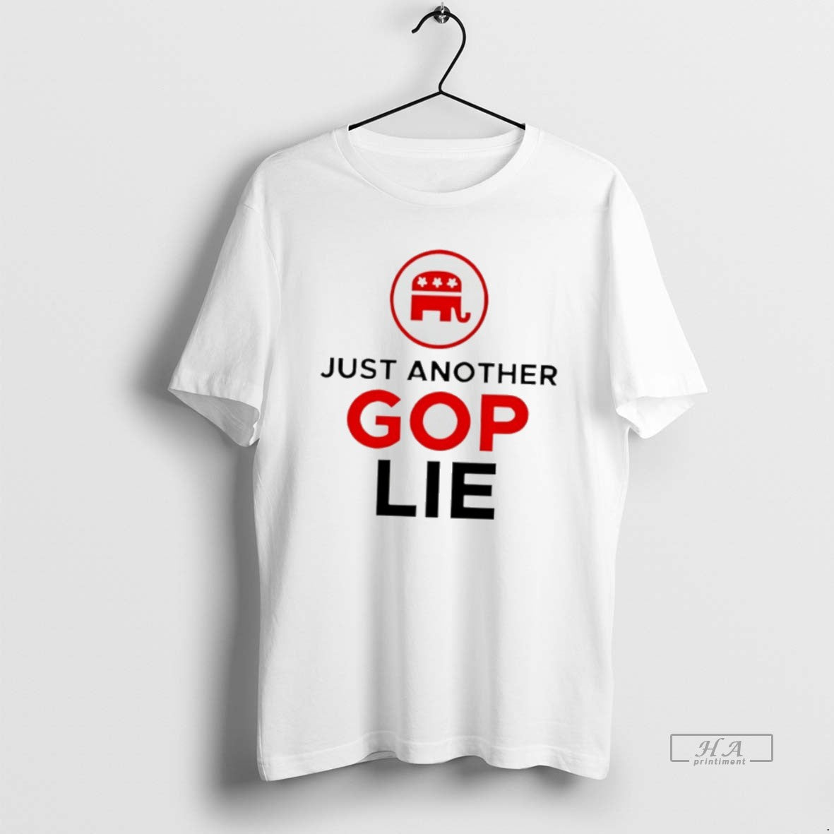 Official Republican Party Just Another Gop Lie - Adult & Kids T-Shirts, Sweatshirts & Hoodies apparel design preview 1