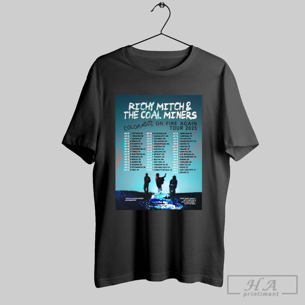 Official Richy Mitch And The Coal Miners Colorados On - Adult & Kids T-Shirts, Sweatshirts & Hoodies apparel design preview 1
