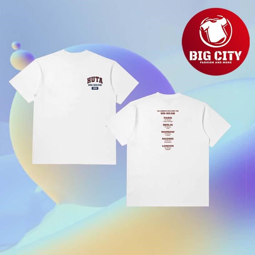 Official Rootcompany Lee Minhyuk Huta Europe Tour - Adult & Kids T-Shirts, Sweatshirts & Hoodies apparel design preview 1