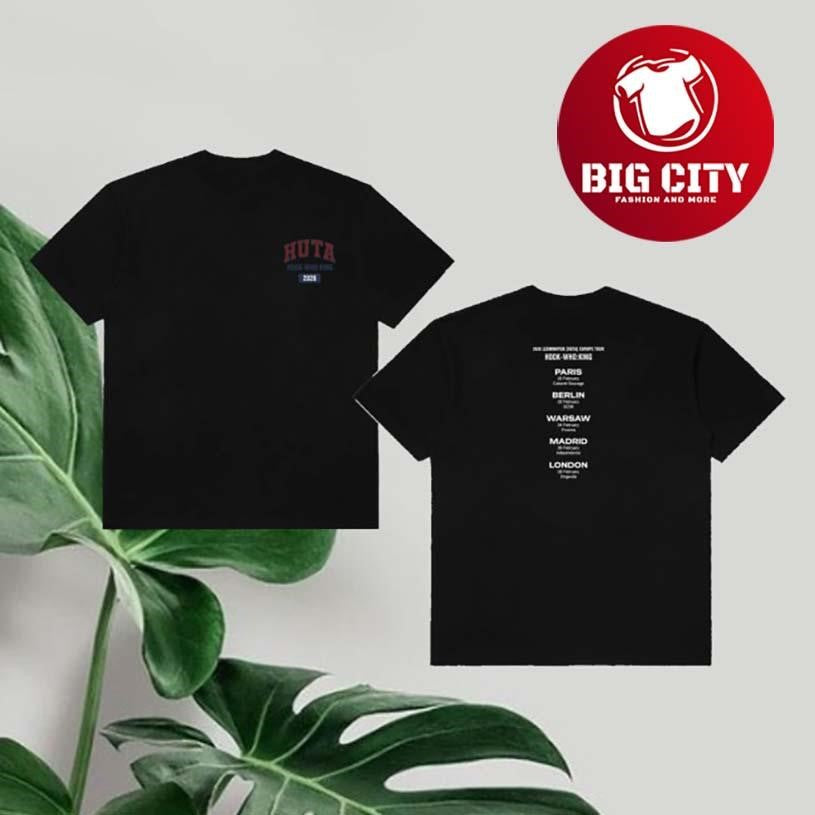 Official Rootcompany Lee Minhyuk Huta Europe Tour Two - Adult & Kids T-Shirts, Sweatshirts & Hoodies apparel design preview 1