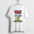 Official Rose Are Red Violets Blue I Have 5 Fingers - Adult & Kids T-Shirts, Sweatshirts & Hoodies apparel design preview 1