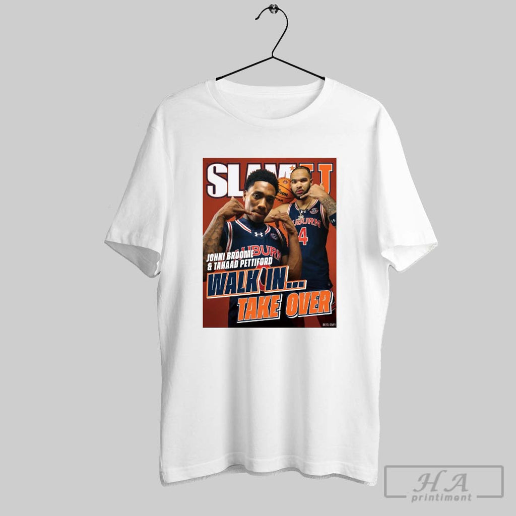 Official Slam U Johni Broome And Tahaad Pettiford On - Adult & Kids T-Shirts, Sweatshirts & Hoodies apparel design preview 1