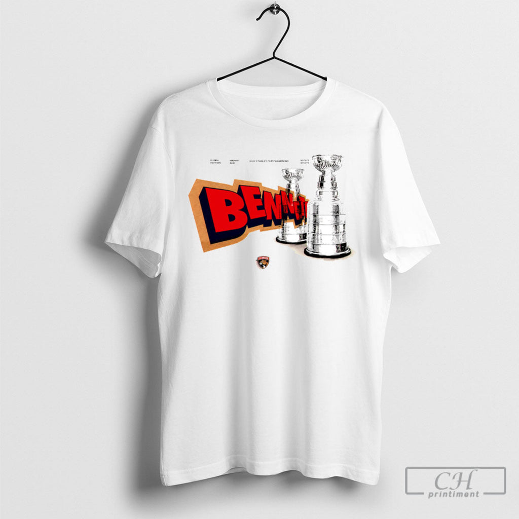 Official Sam Bennett Florida Panthers Back To - Adult & Kids T-Shirts, Sweatshirts & Hoodies apparel design preview 1