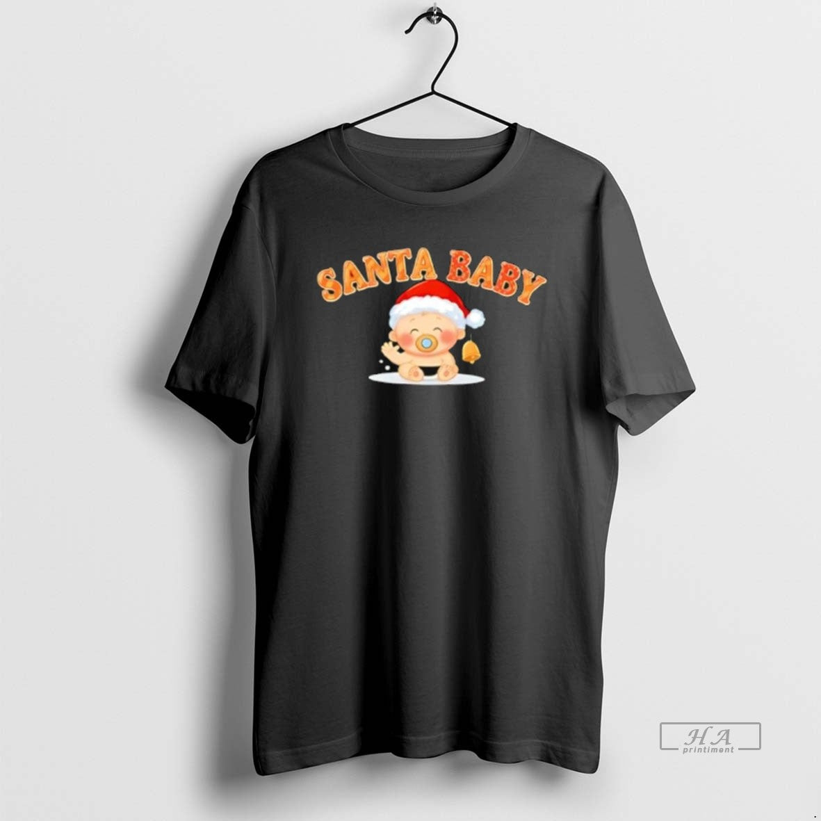 Official Santa Baby Cute Funny - Adult & Kids T-Shirts, Sweatshirts & Hoodies apparel design preview 1