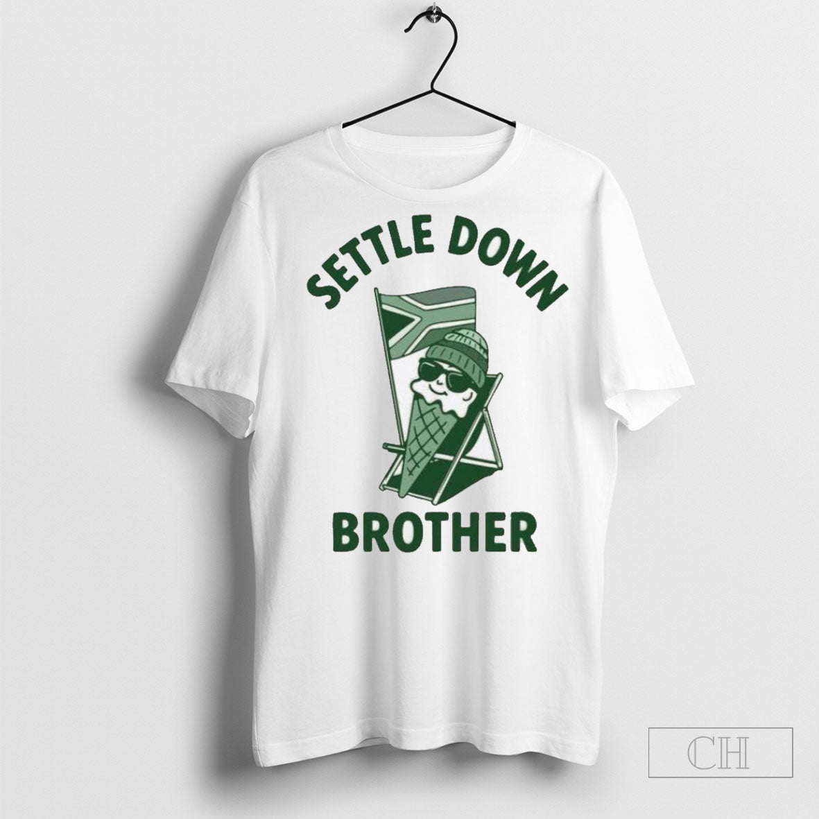 Official Settle Down Brother Cream - Adult & Kids T-Shirts, Sweatshirts & Hoodies apparel design preview 1