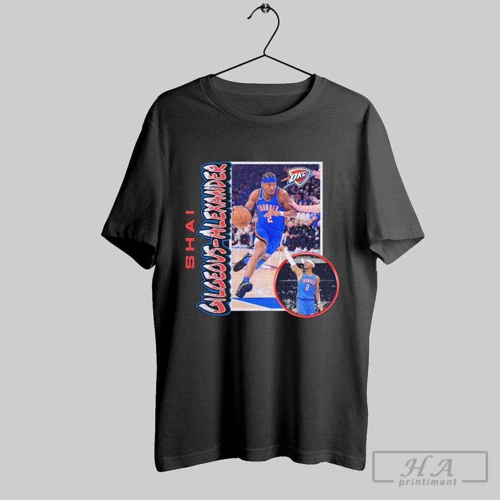 Official Shai Gilgeous Alexander Oklahoma City - Adult & Kids T-Shirts, Sweatshirts & Hoodies apparel design preview 1