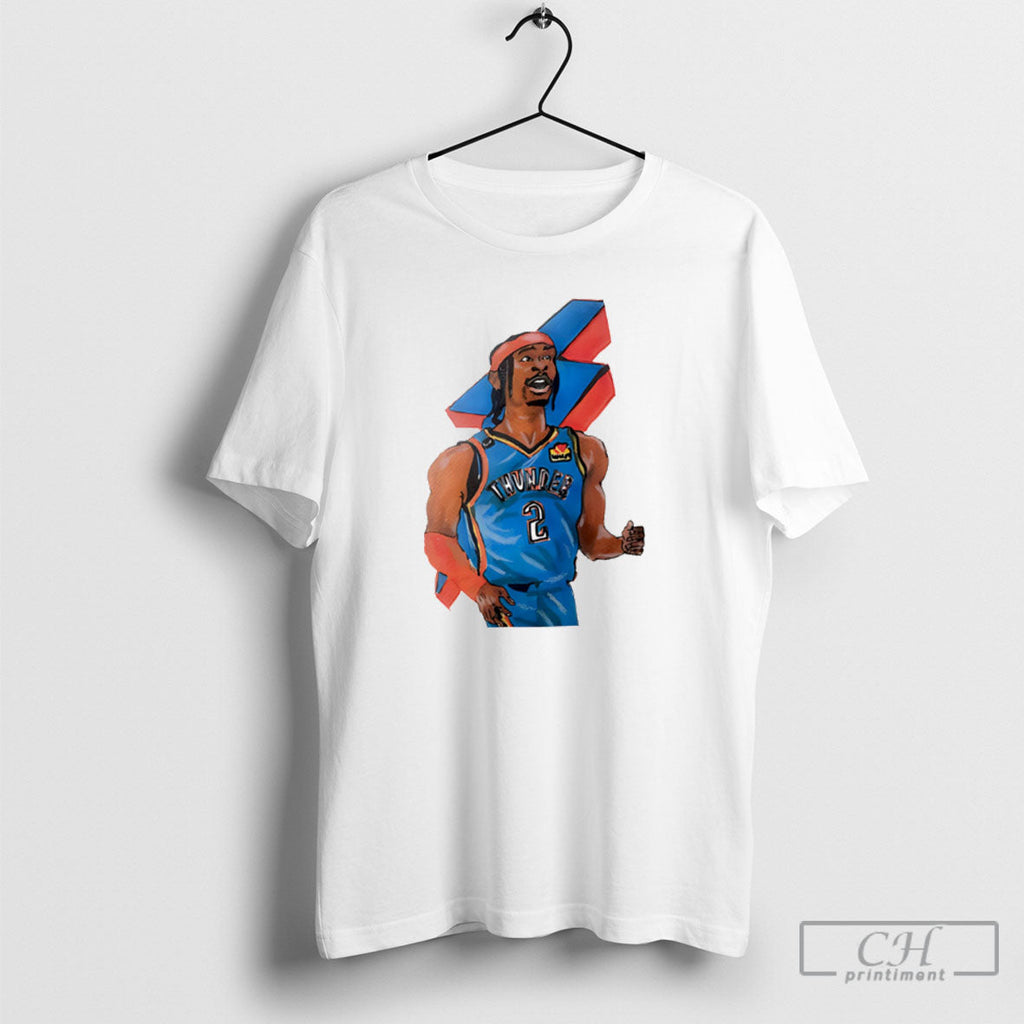 Official Shai Gilgeous Alexander Nba Finals 2025 - Adult & Kids T-Shirts, Sweatshirts & Hoodies apparel design preview 1