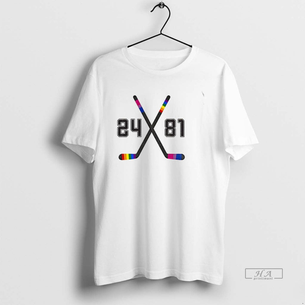 Official Shane Hollander Ilya Rozanov Pride Hockey 24 - Adult & Kids T-Shirts, Sweatshirts & Hoodies apparel design preview 1