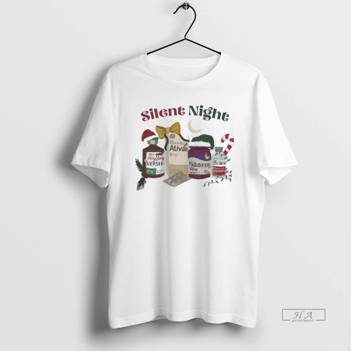 Official Silent Night 2025 - Adult & Kids T-Shirts, Sweatshirts & Hoodies apparel design preview 1