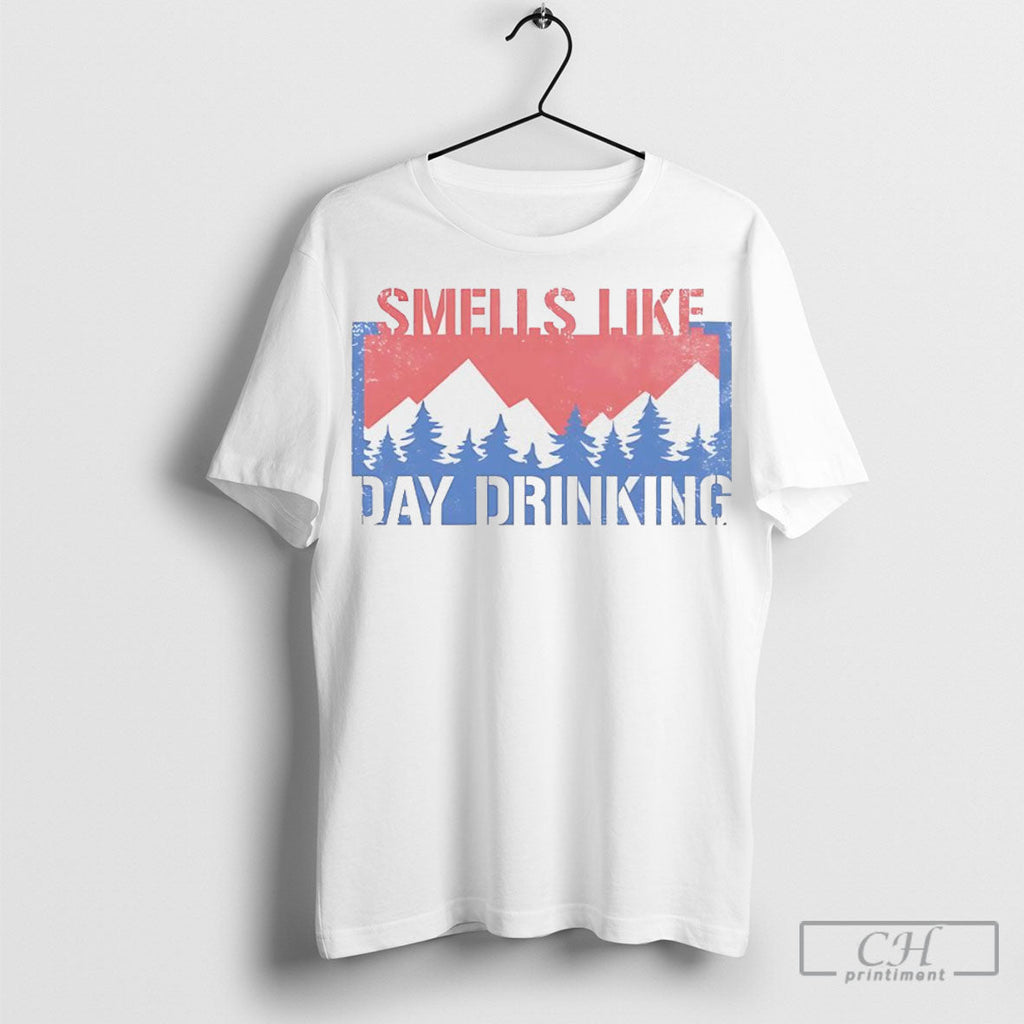 Official Smells Like Day Drink - Adult & Kids T-Shirts, Sweatshirts & Hoodies apparel design preview 1