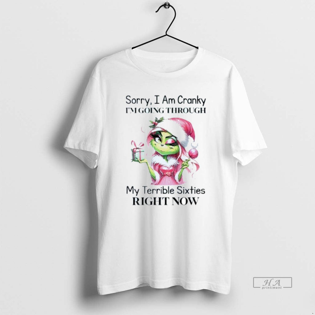 Official Sorry I Am Cranky Im Going Through My - Adult & Kids T-Shirts, Sweatshirts & Hoodies apparel design preview 1