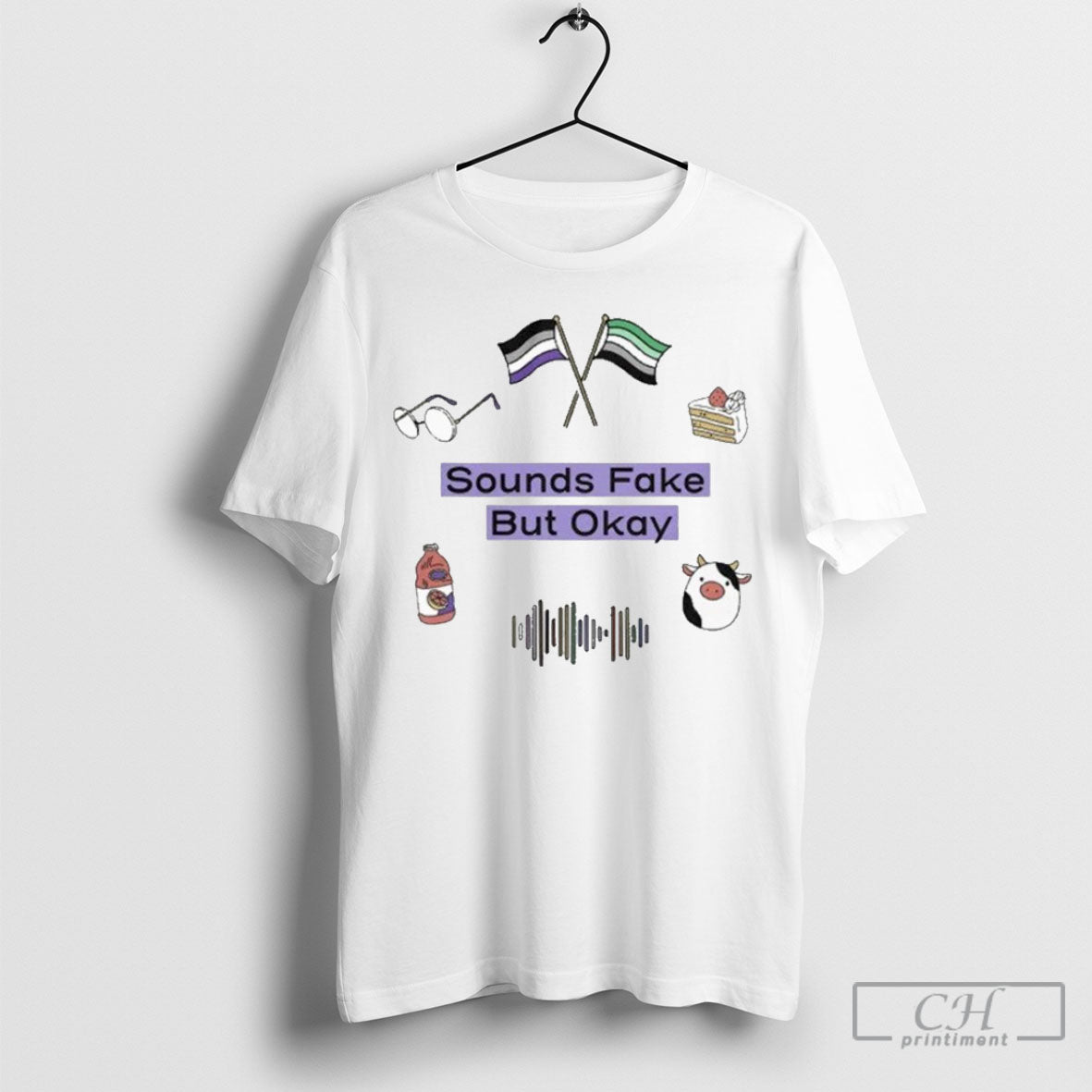 Official Sounds Fake But Okay Logo - Adult & Kids T-Shirts, Sweatshirts & Hoodies apparel design preview 1