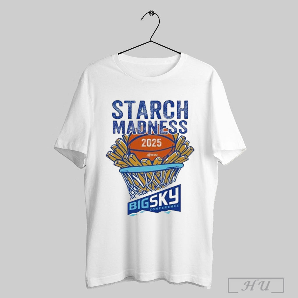 Official Starch Madness Big Sky Conference 2025 - Adult & Kids T-Shirts, Sweatshirts & Hoodies apparel design preview 1