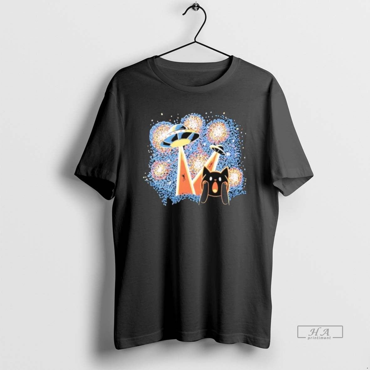Official Starry Night Aliens Tobe Fonseca - Adult & Kids T-Shirts, Sweatshirts & Hoodies apparel design preview 1