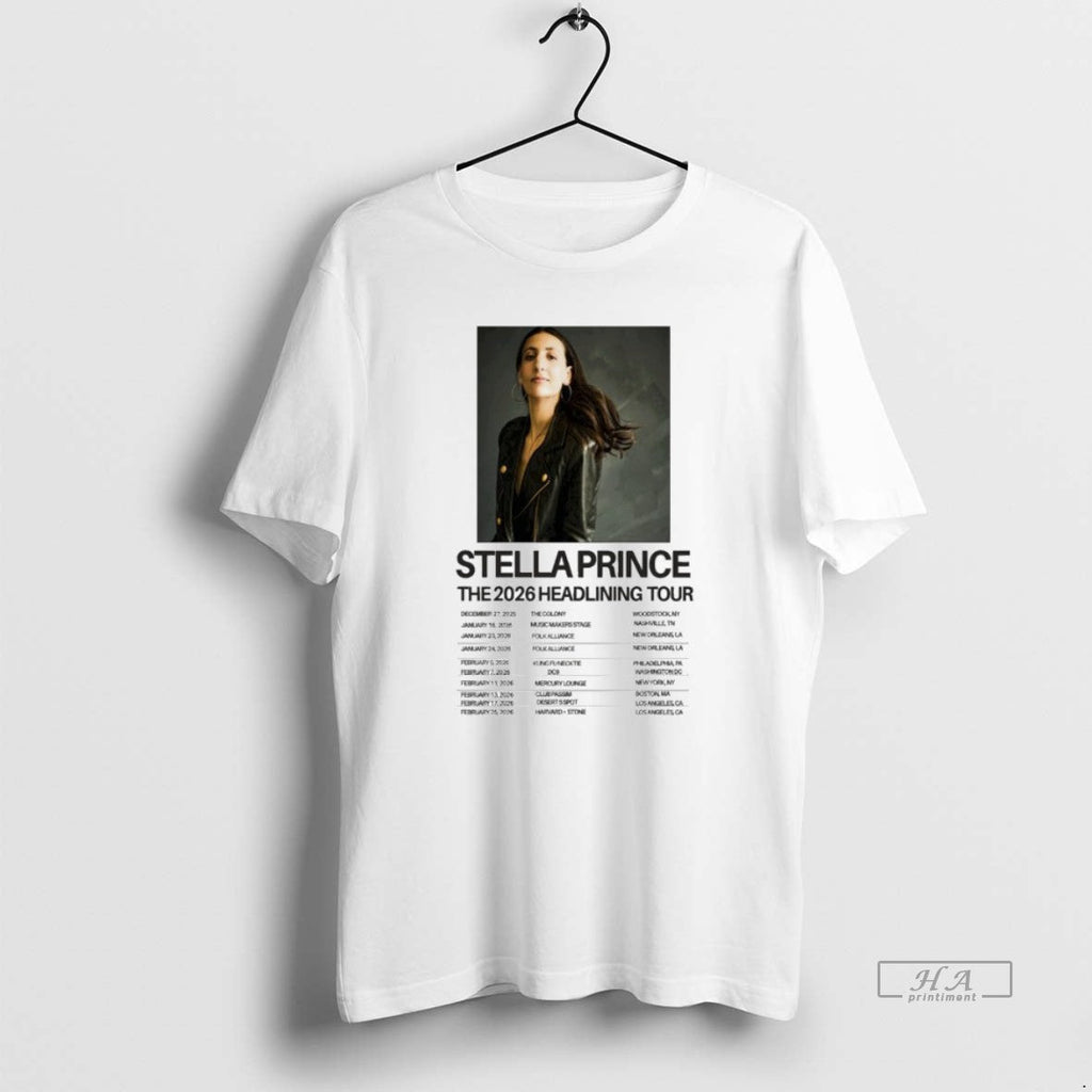 Official Stella Prince 2026 Headlining Tour - Adult & Kids T-Shirts, Sweatshirts & Hoodies apparel design preview 1
