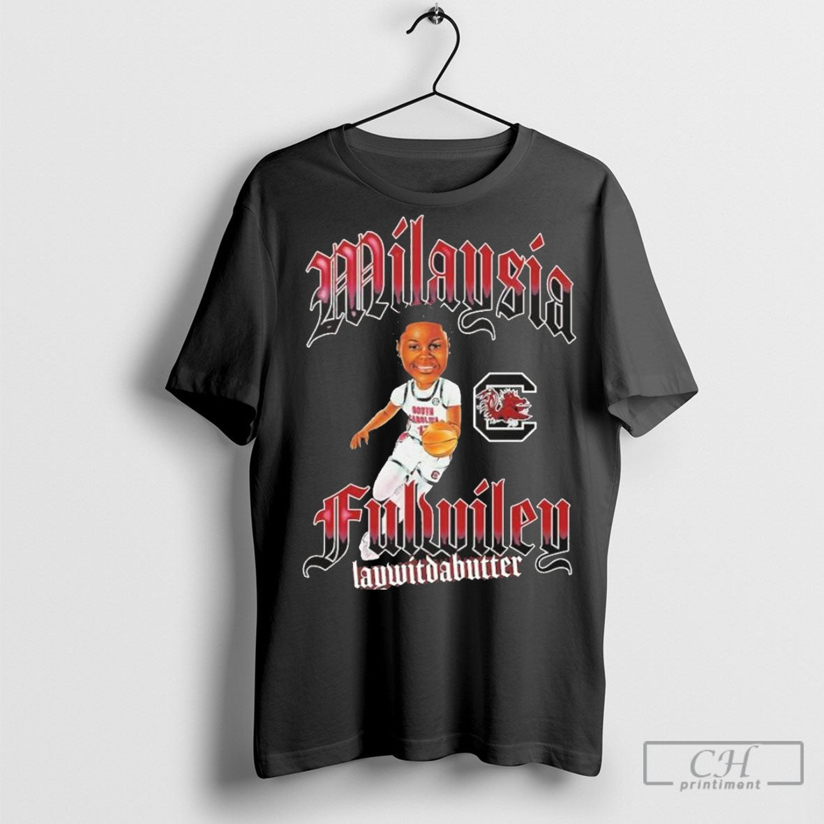 Official Steph Curry Milaysia Fulwiley Laywitdabutter - Adult & Kids T-Shirts, Sweatshirts & Hoodies apparel design preview 1