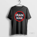 Official Stop War On Iran Peace - Adult & Kids T-Shirts, Sweatshirts & Hoodies apparel design preview 1