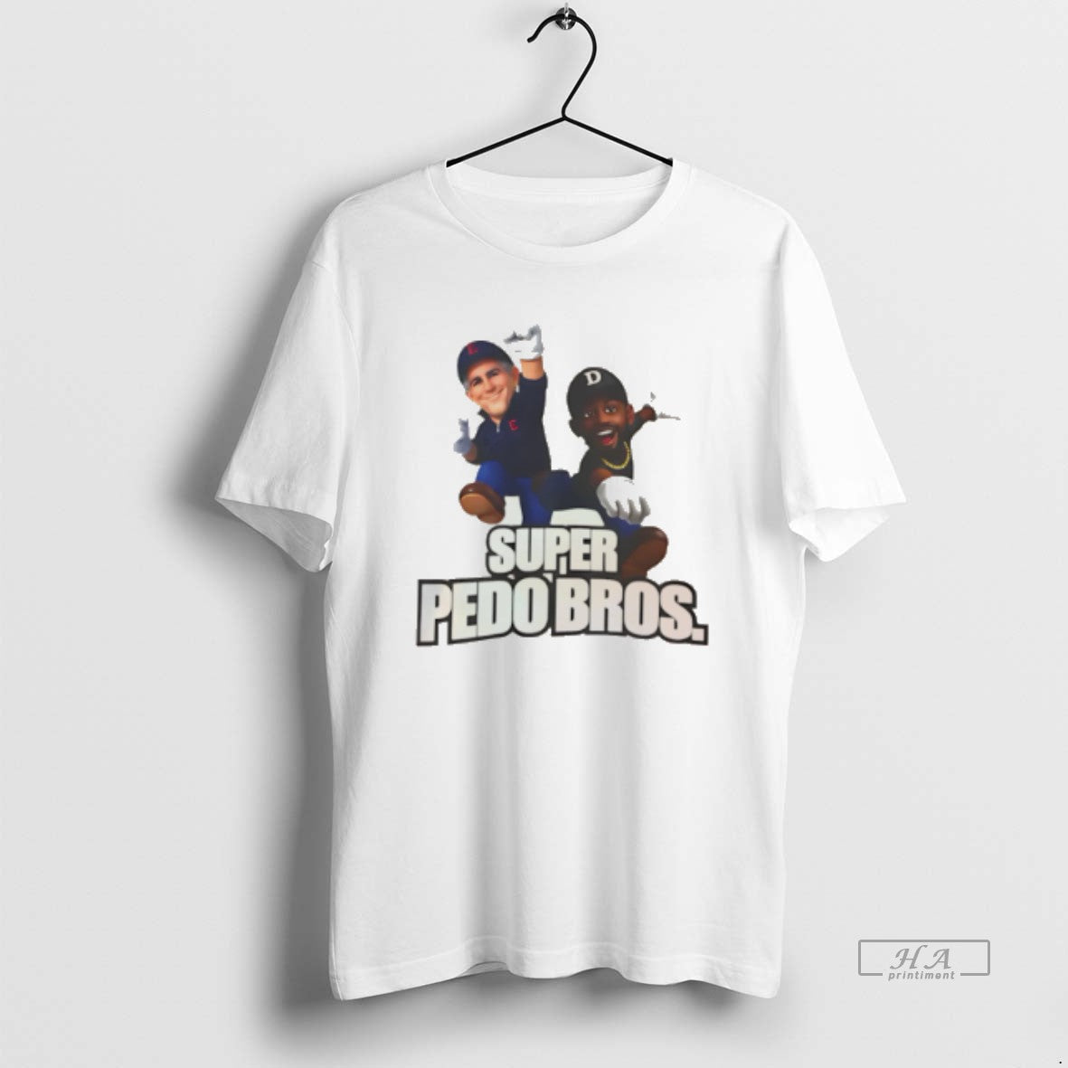 Official Super Pedo Bros Epstein Diddy Retro Satire 8 - Adult & Kids T-Shirts, Sweatshirts & Hoodies apparel design preview 1