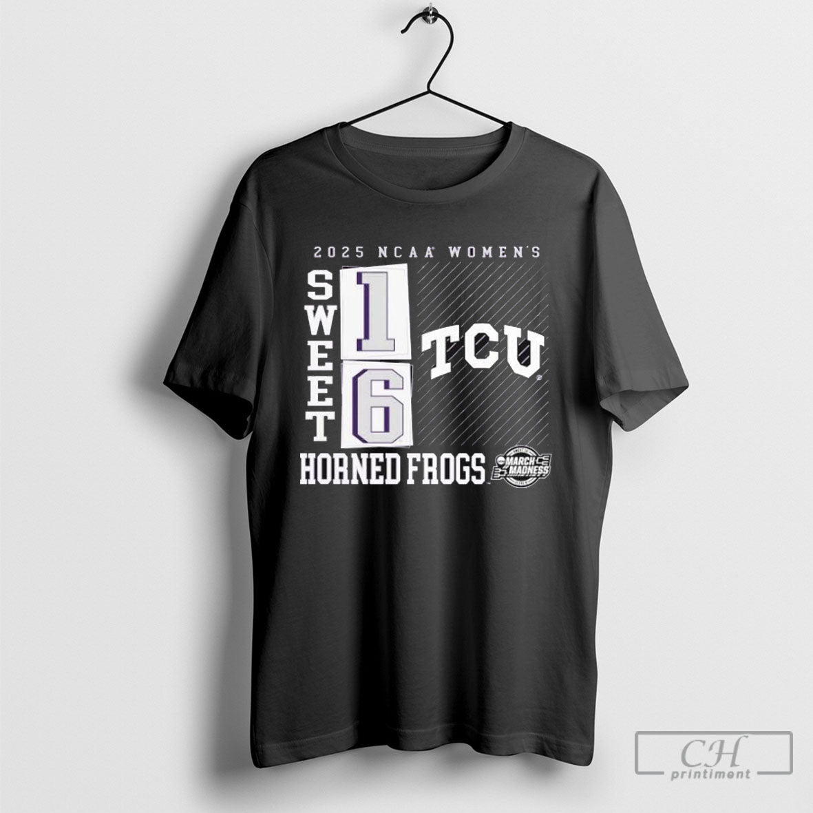 Official Tcu Horned Frogs 2025 Ncaa Division Womens - Adult & Kids T-Shirts, Sweatshirts & Hoodies apparel design preview 1