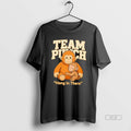 Official Team Punch Hang In There Orange Monkey - Adult & Kids T-Shirts, Sweatshirts & Hoodies apparel design preview 1
