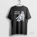 Official Team Punch Monkey Holding Orange Stuffed - Adult & Kids T-Shirts, Sweatshirts & Hoodies apparel design preview 1