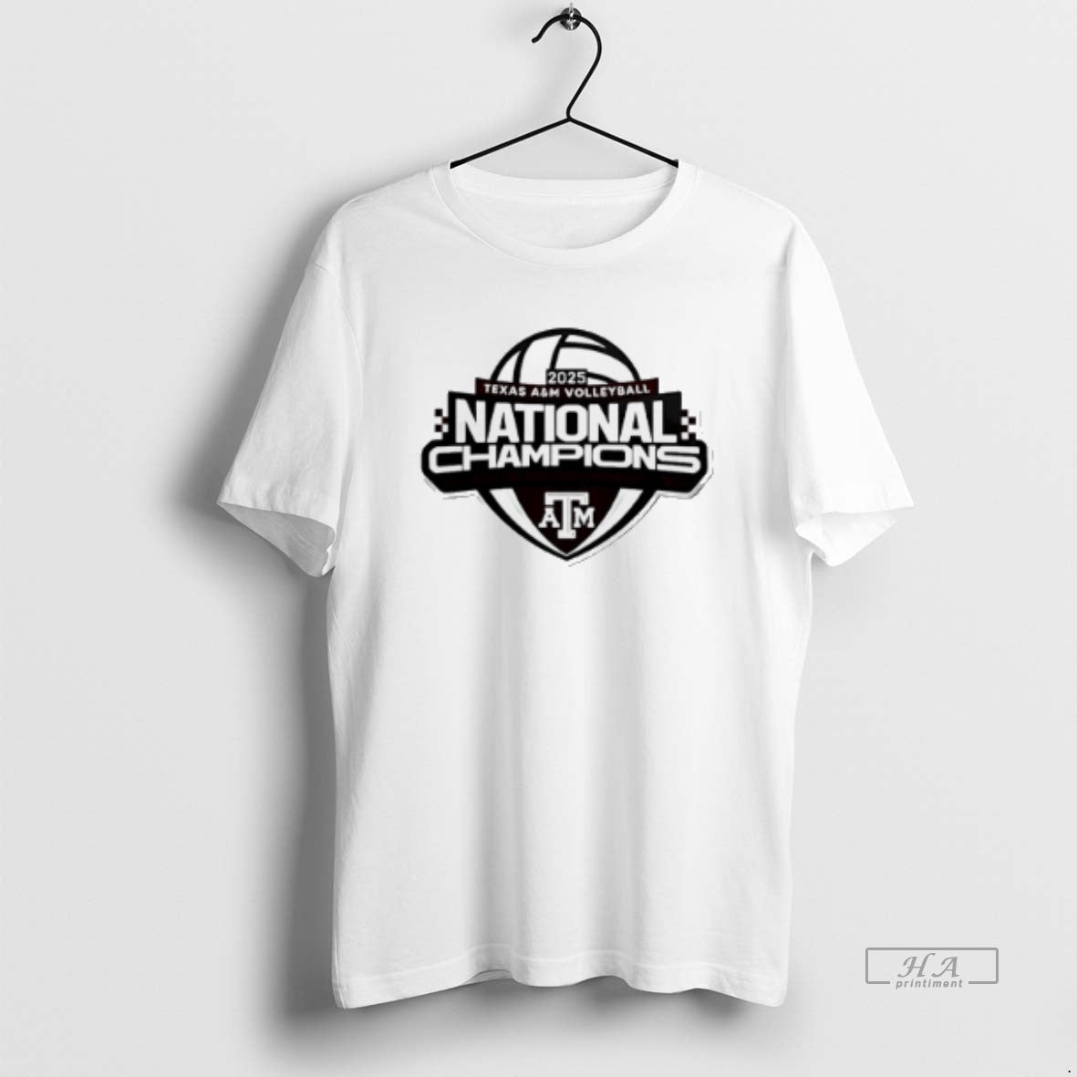 Official Texas Am Aggies 2025 Ncaa Volleyball - Adult & Kids T-Shirts, Sweatshirts & Hoodies apparel design preview 1