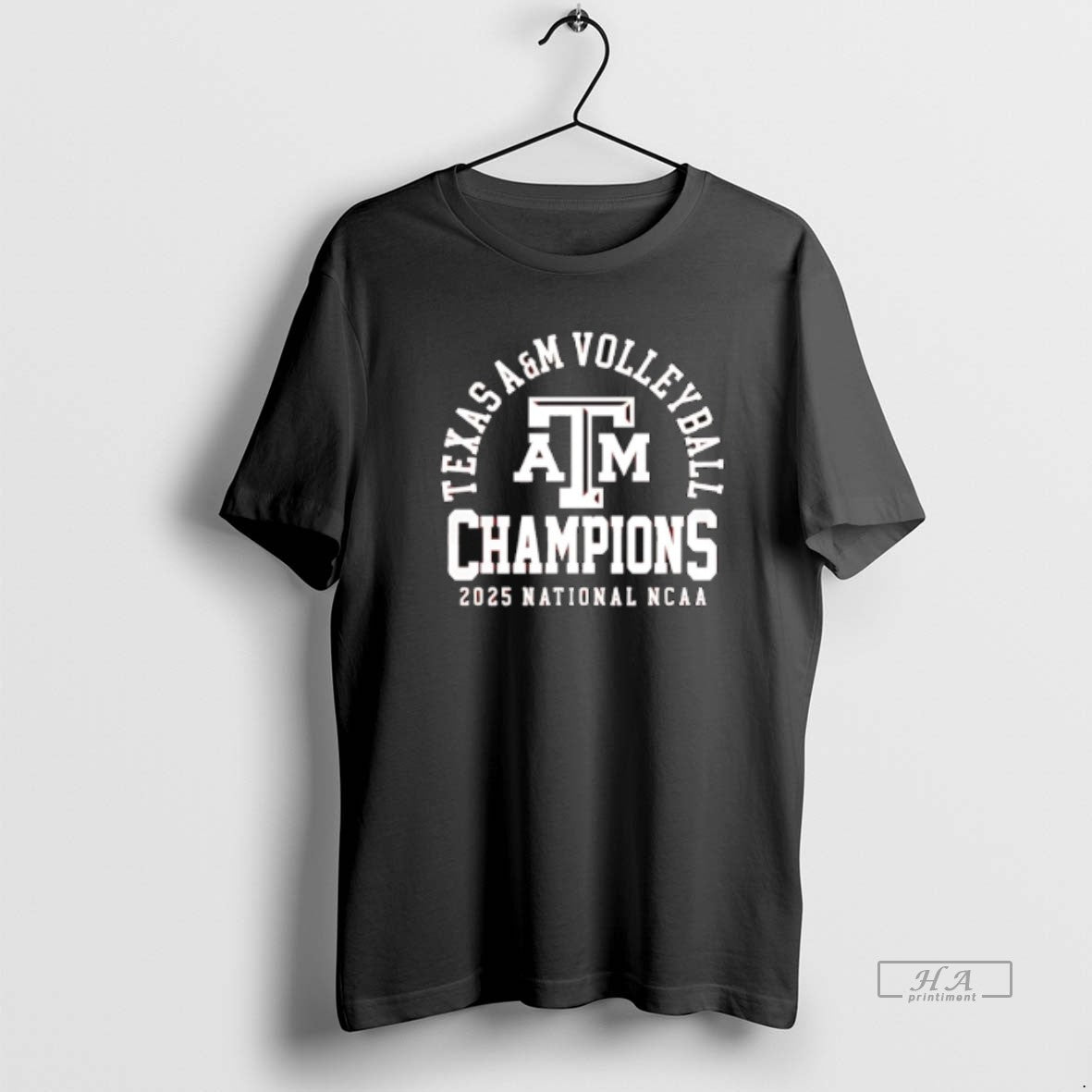Official Texas Am Aggies Volleyball 2025 National - Adult & Kids T-Shirts, Sweatshirts & Hoodies apparel design preview 1