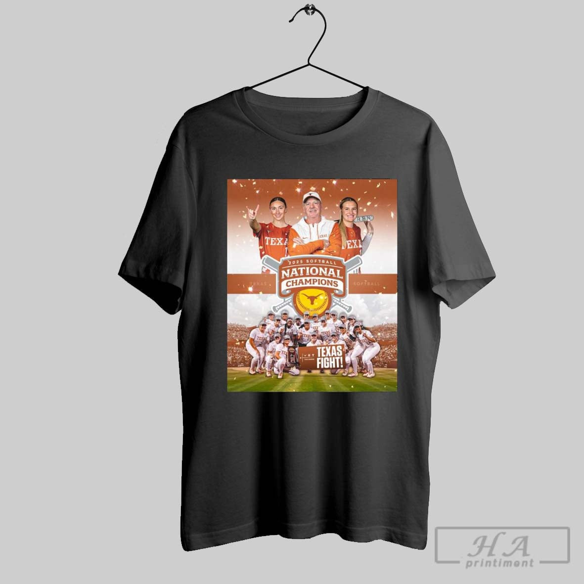 Official Texas Longhorns First Times 2025 Ncaa - Adult & Kids T-Shirts, Sweatshirts & Hoodies apparel design preview 1