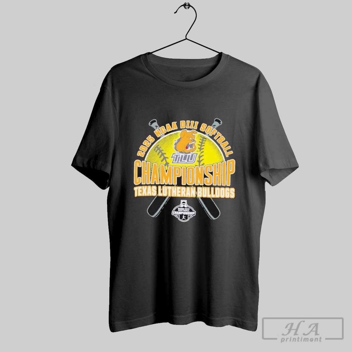 Official Texas Lutheran Bulldogs 2025 Ncaa Division - Adult & Kids T-Shirts, Sweatshirts & Hoodies apparel design preview 1