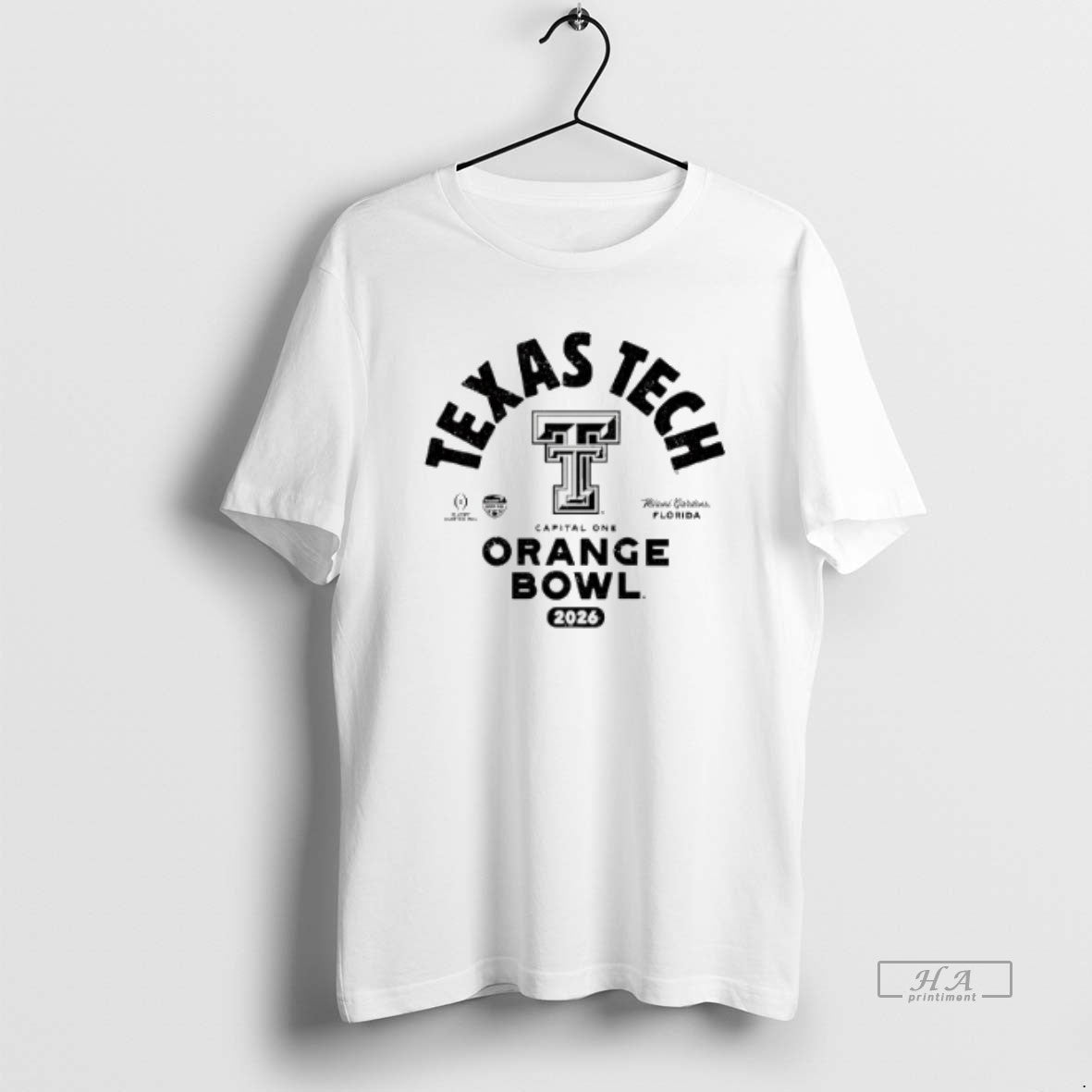 Official Texas Tech Red Raiders 2026 Capital One - Adult & Kids T-Shirts, Sweatshirts & Hoodies apparel design preview 1
