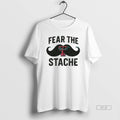 Official Texas Tech Red Raiders Fear Stache Game Day - Adult & Kids T-Shirts, Sweatshirts & Hoodies apparel design preview 1