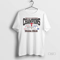 Official Texas Tech Red Raiders Vs Byu Cougars Big 12 - Adult & Kids T-Shirts, Sweatshirts & Hoodies apparel design preview 1