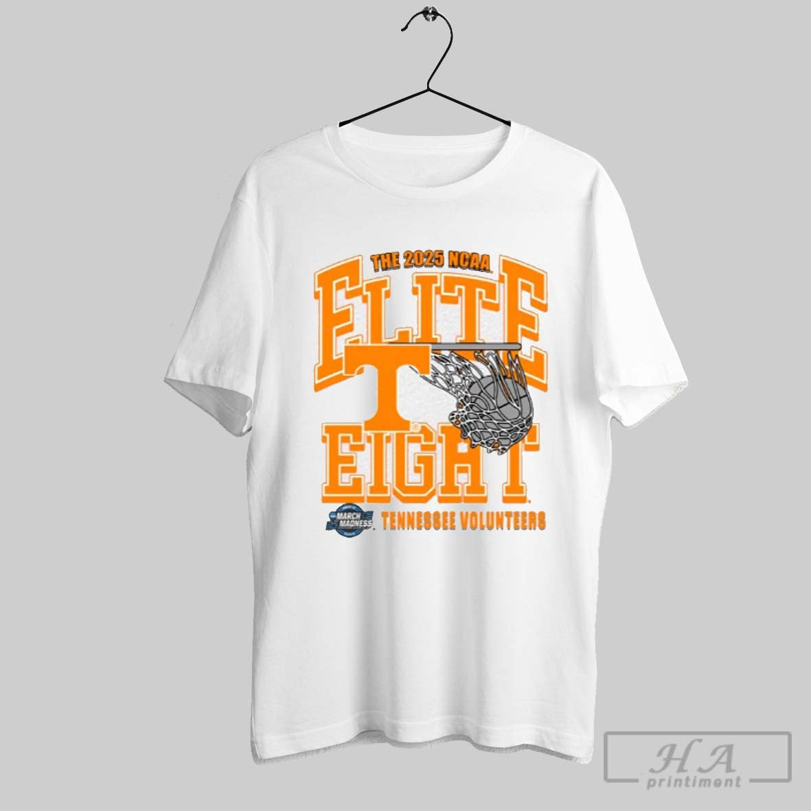 Official The 2025 Ncaa Elite Eight Tennessee - Adult & Kids T-Shirts, Sweatshirts & Hoodies apparel design preview 1