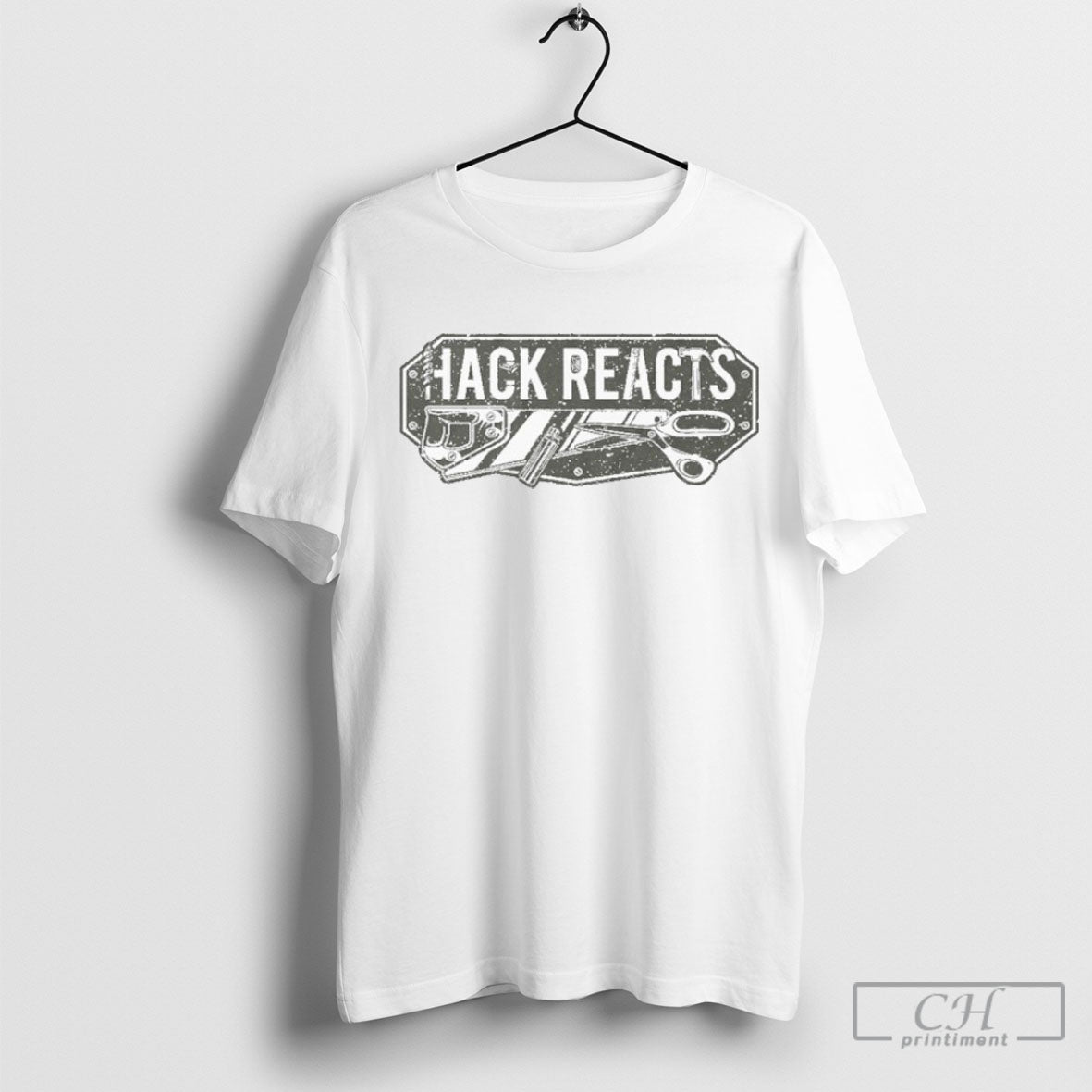 Official The Bearded Bard Hack Reacts - Adult & Kids T-Shirts, Sweatshirts & Hoodies apparel design preview 1