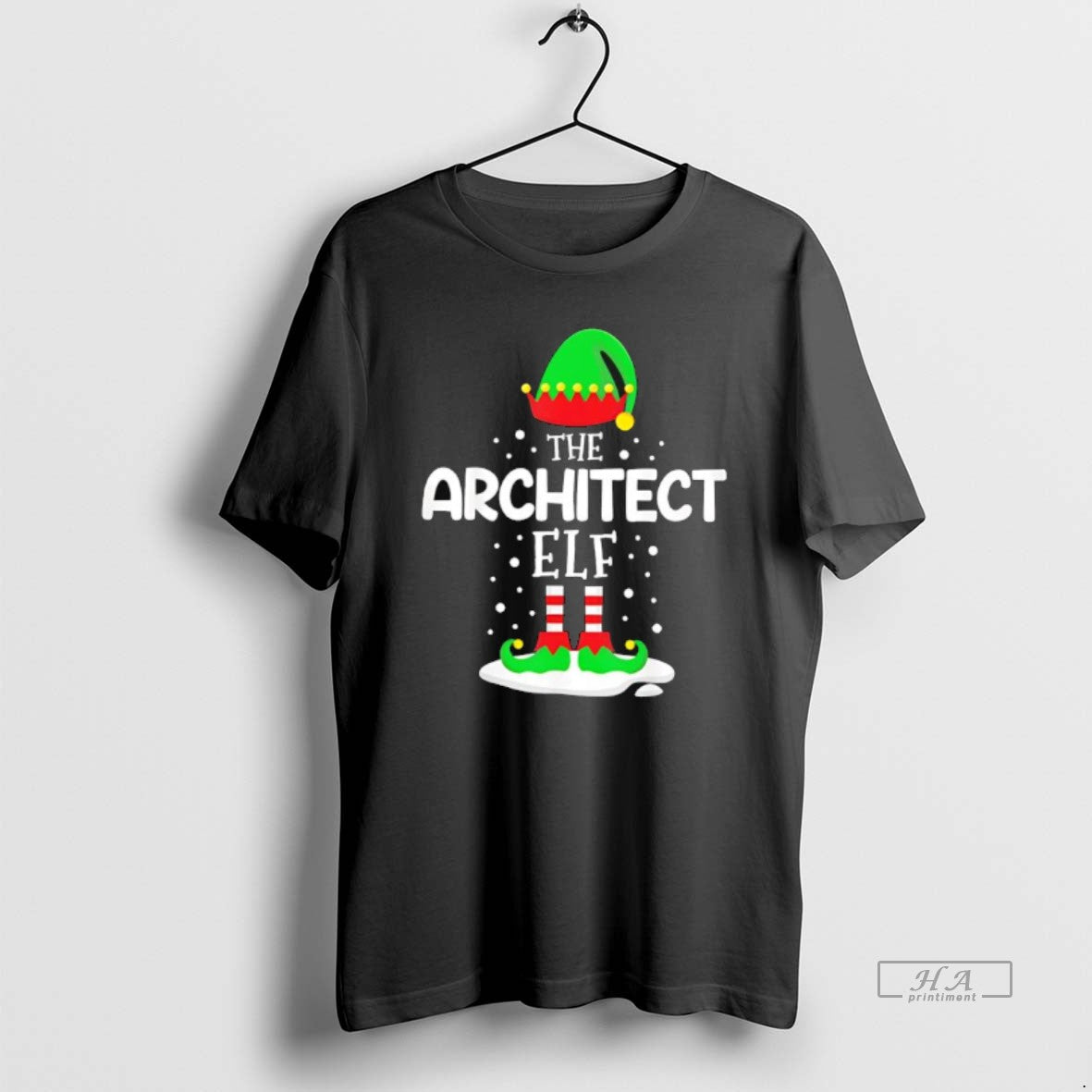 Official Elf Architect Classic - Adult & Kids T-Shirts, Sweatshirts & Hoodies apparel design preview 1