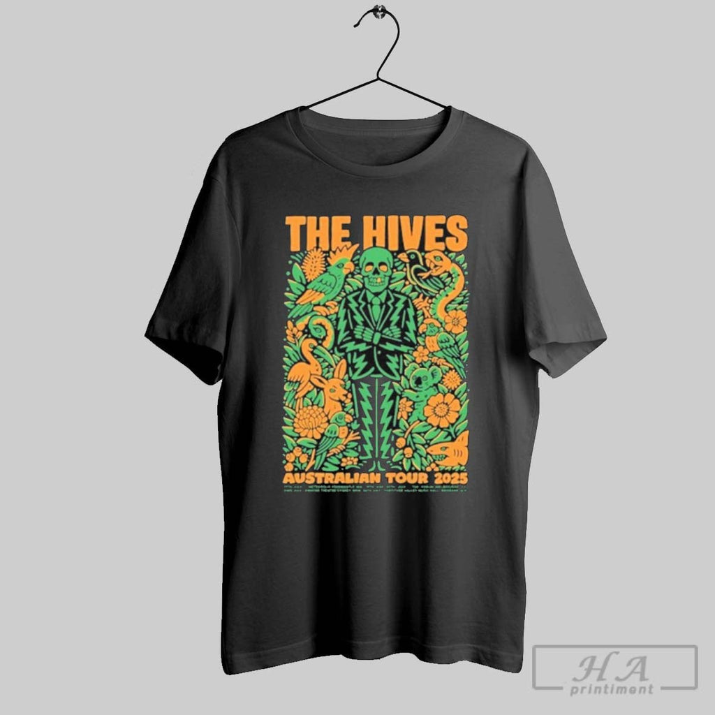 Official The Hives Australian 2025 Tour - Adult & Kids T-Shirts, Sweatshirts & Hoodies apparel design preview 1