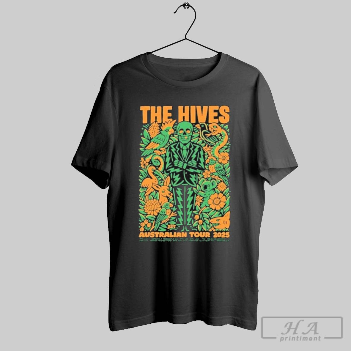 Official The Hives Australian 2025 Tour - Adult & Kids T-Shirts, Sweatshirts & Hoodies apparel design preview 1