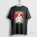 Official The King Nick Gage Three Legacies Wrestling - Adult & Kids T-Shirts, Sweatshirts & Hoodies apparel design preview 1