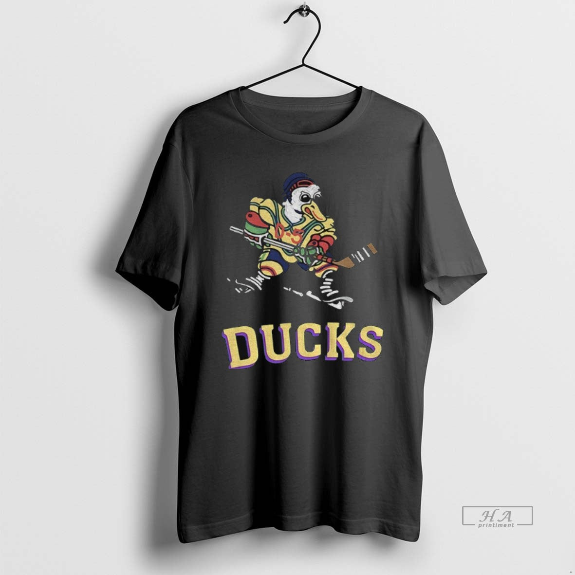 Official Mighty Ducks Mascot Nhl Hockey - Adult & Kids T-Shirts, Sweatshirts & Hoodies apparel design preview 1