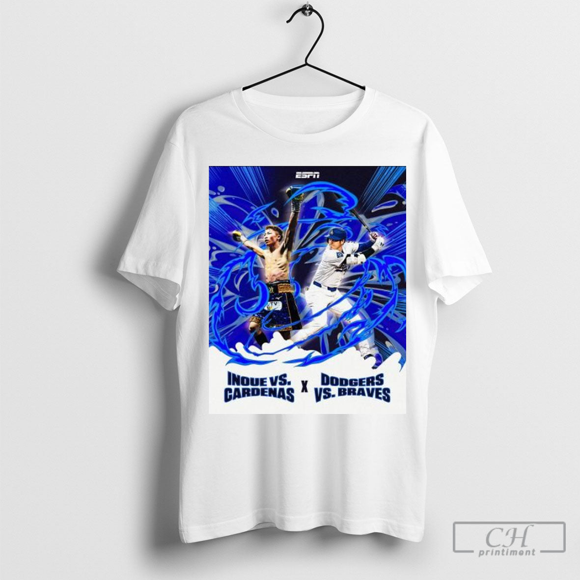 Official The Monster Mashup Inoue Vs Cardenas X Los - Adult & Kids T-Shirts, Sweatshirts & Hoodies apparel design preview 1