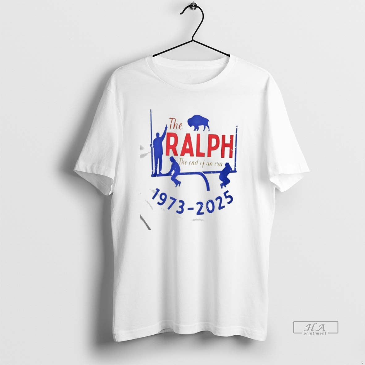 Official Ralph End Era 1973 2025 Buffalo Rich Stadium - Adult & Kids T-Shirts, Sweatshirts & Hoodies apparel design preview 1