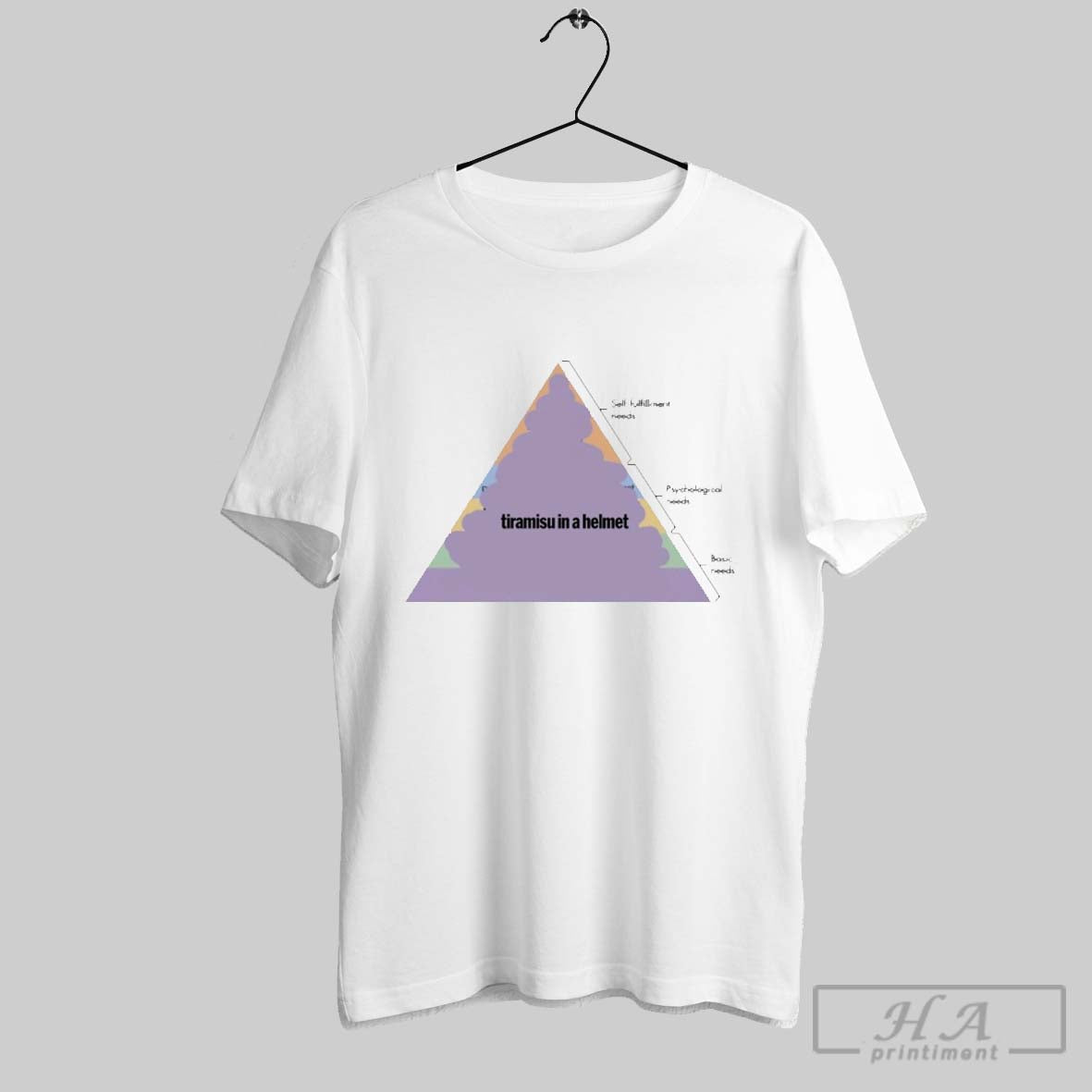 Official Tiramisu In A Helmet Self Fulfillment Needs - Adult & Kids T-Shirts, Sweatshirts & Hoodies apparel design preview 1